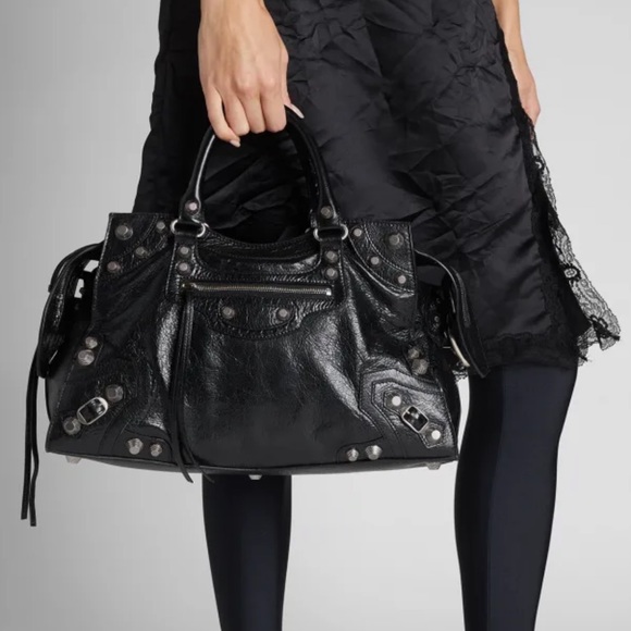 Balenciaga Handbags - 💯NEW & Authentic Balenciaga Neo Cagole City Lambskin Leather Tote Bag‼️